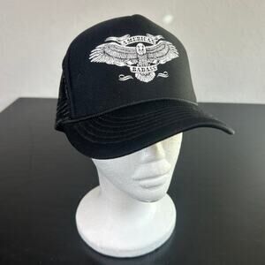 Kid Rock- American Badass- Black Tour Hat- Trucker hat with snapback, cobra